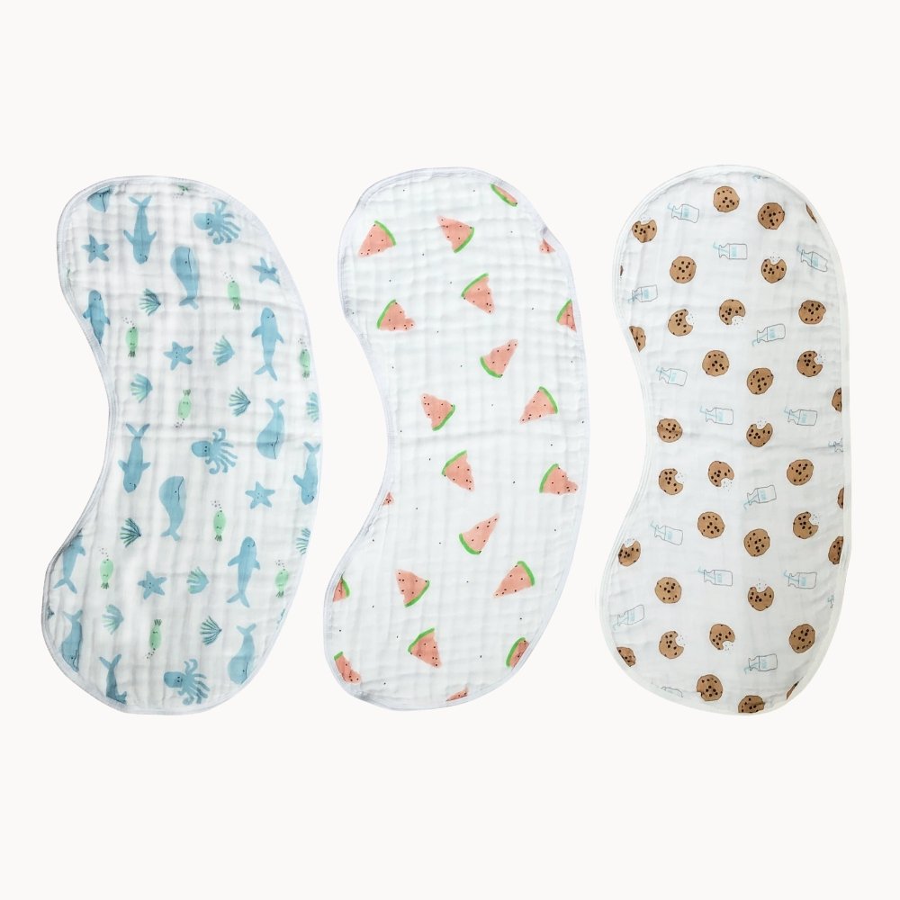 Muslin Play Cloths: Sand and Ash (4 Pack) – Biddle and Bop