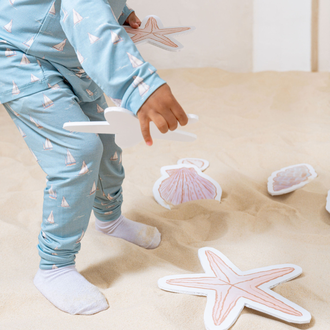 Toddler Pajama Set in Smooth Sailing
