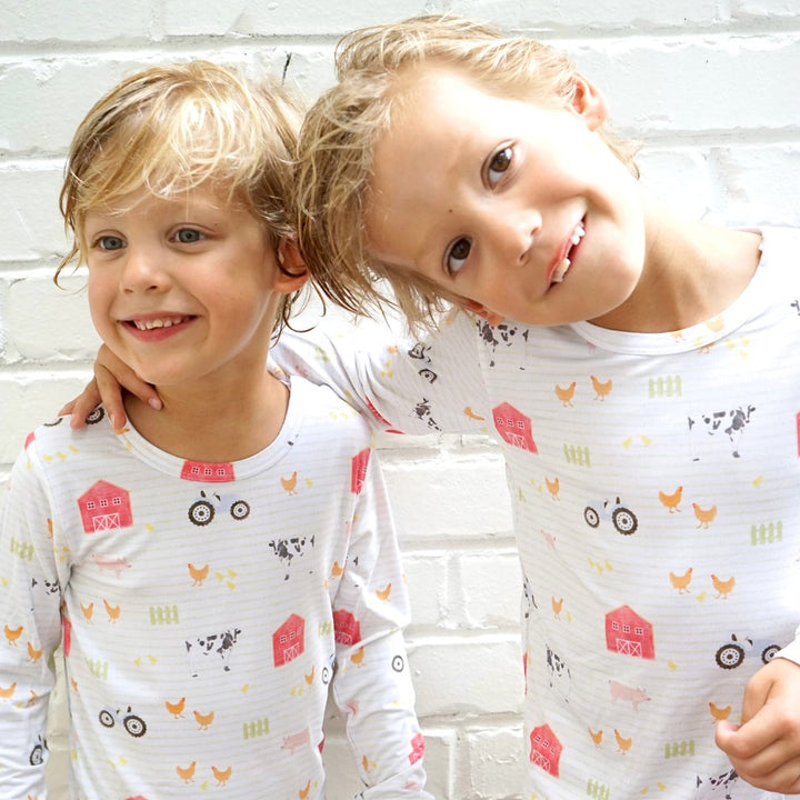 Toddler Pajama Set in Farm & Co. - Dear Perli