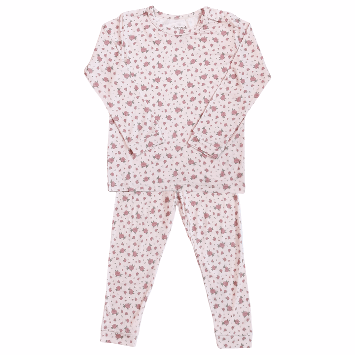 Toddler Pajama Set in Rosie Posie - Dear Perli