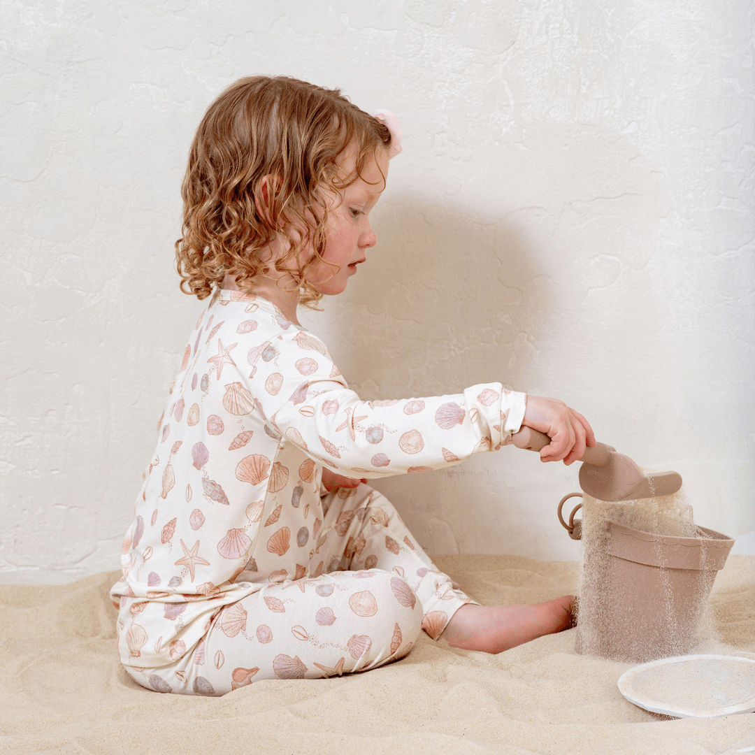 Toddler Pajama Set in Shellabrations - Dear Perli