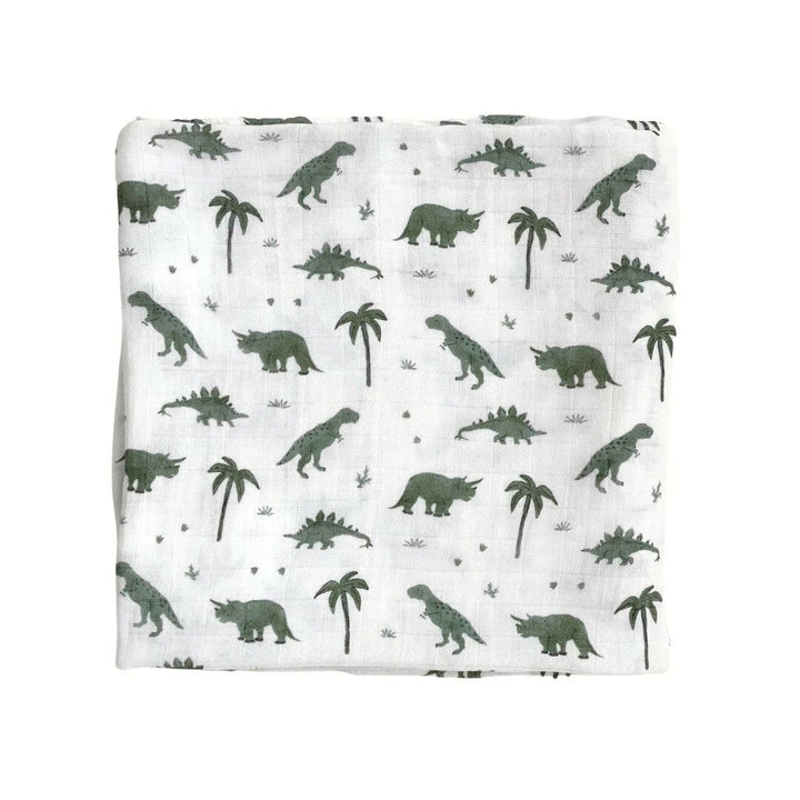 Bamboo Muslin Swaddle Blanket - Into the Wild - Dear Perli