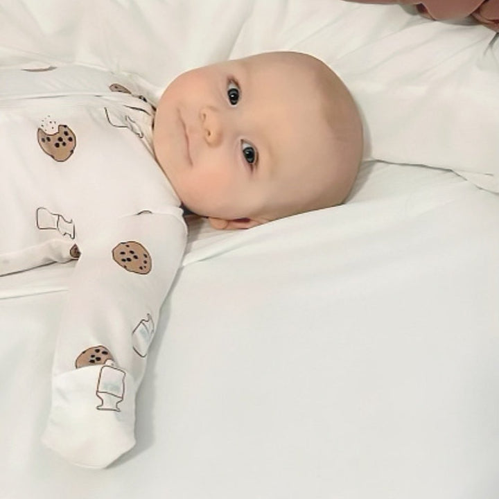 Footie Zippered One Piece- Cookie Craze - Bundled Baby