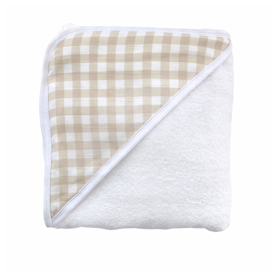 Gingham Kids Washcloth Sets