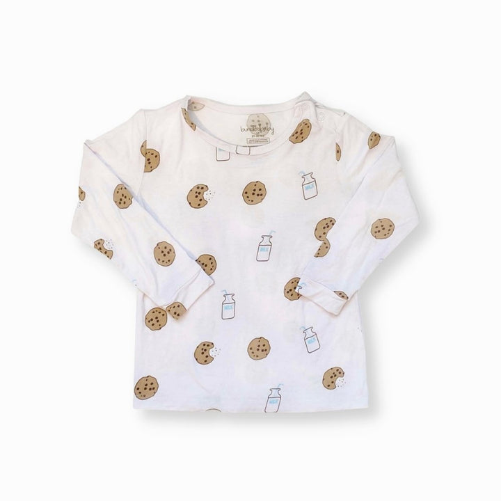 Long Sleeve Pajamas Two Piece- Cookie Craze - Bundled Baby