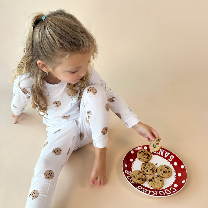 Long Sleeve Pajamas Two-Piece Set- Cookie Craze - Bundled Baby