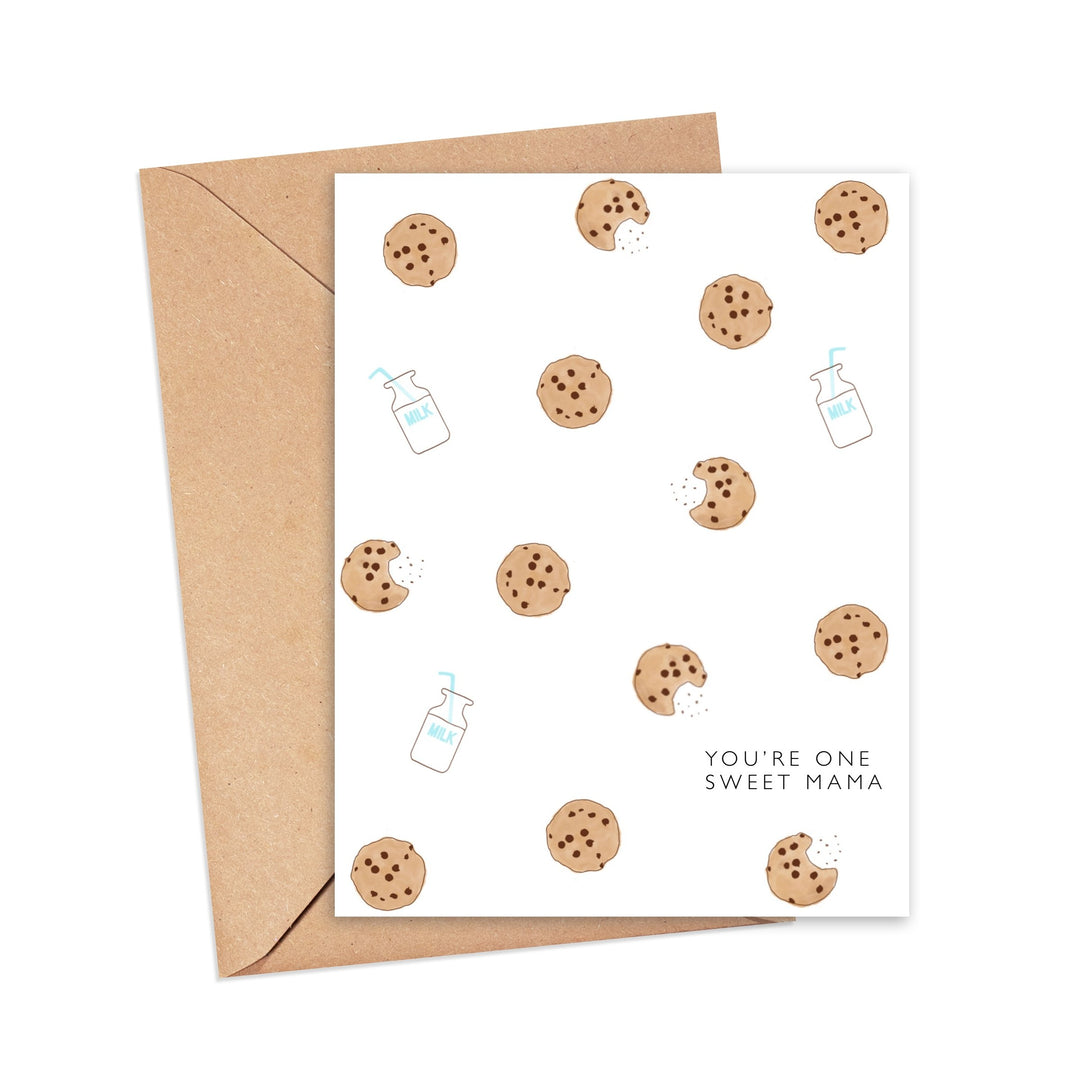 One Sweet Mama-Greeting Card - Bundled Baby
