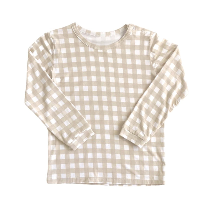 *PRE-ORDER* Toddler Pajama Set in Gingham - Dear Perli