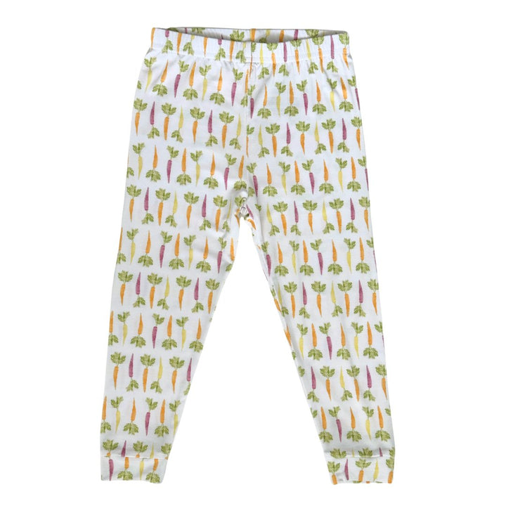 Toddler Pajama Set in Colorful Carrots - Dear Perli