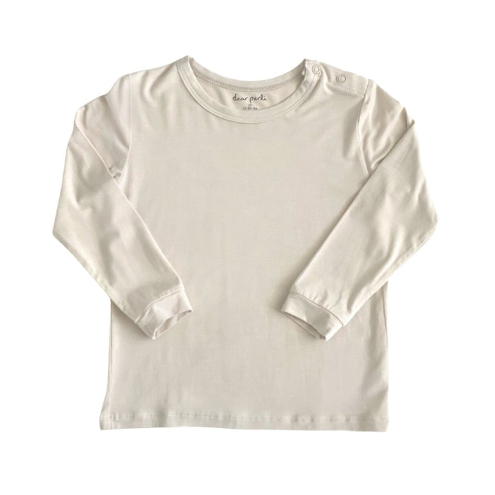 Toddler Pajama Set in Oat - Dear Perli