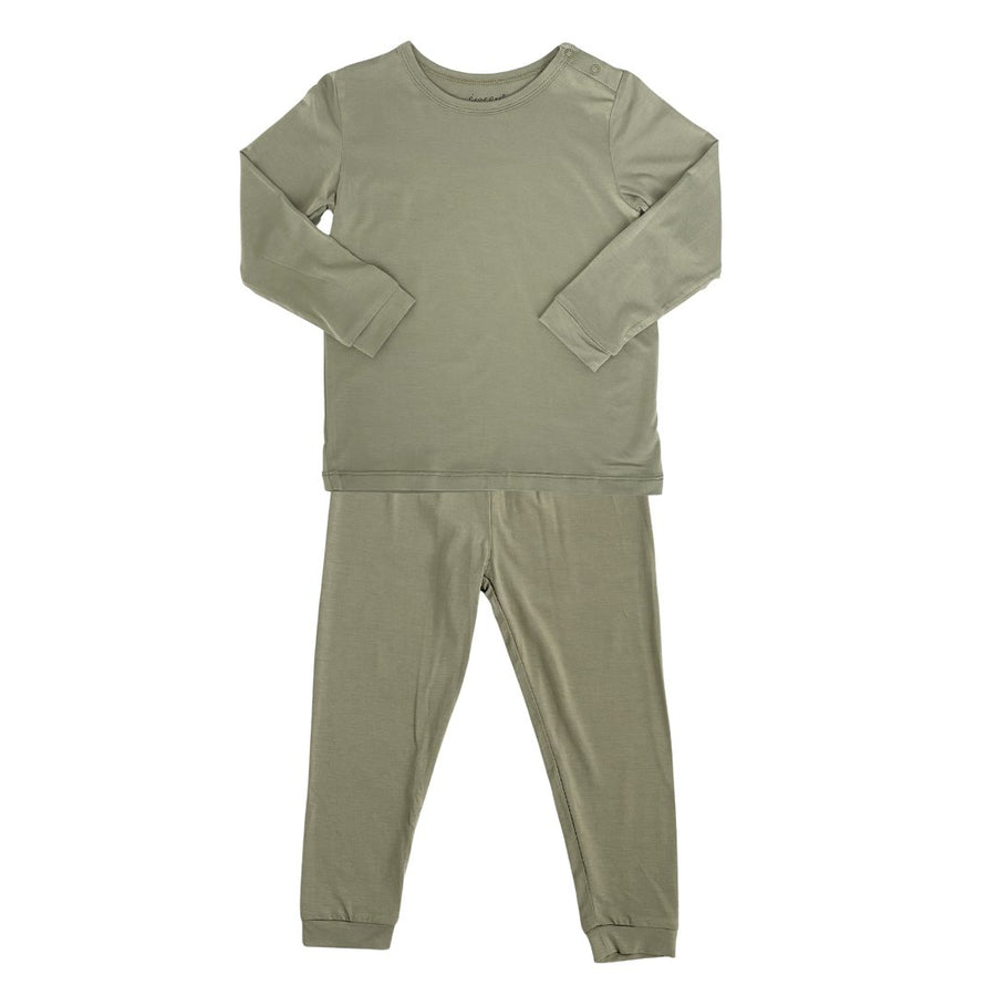Toddler Pajama Set in Sage - Dear Perli
