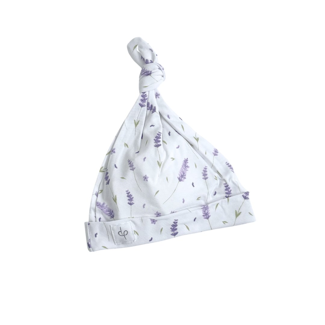 Top Knot Hat - French Lavender - Dear Perli