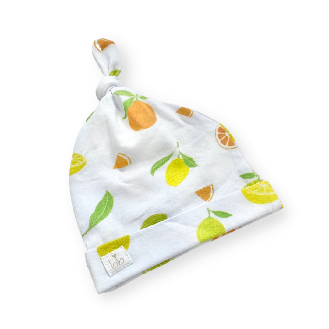 Top Knot Hat - Main Squeeze - Bundled Baby