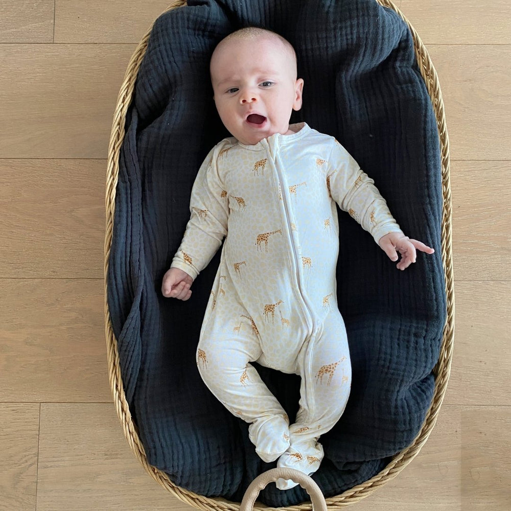Zippered Footie Into the Wild - Bundled Baby
