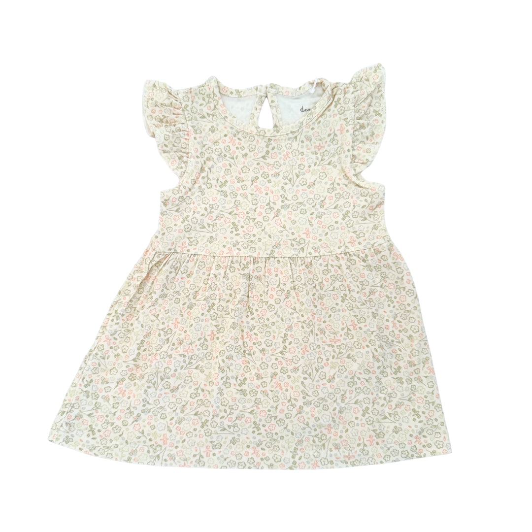 Bodysuit Dress in Bloom By The Pond