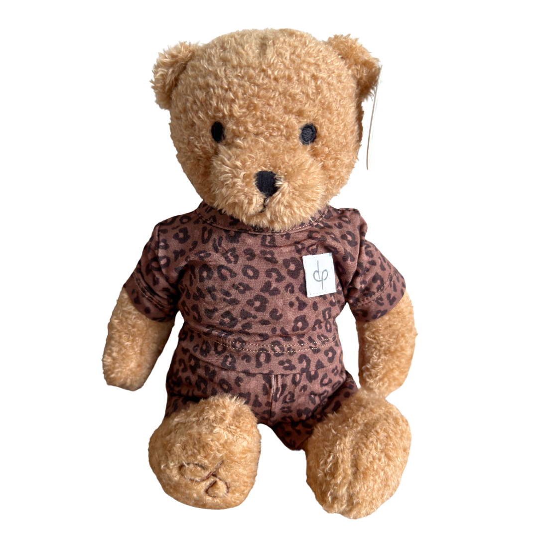 Teddy Plush Toy: Chocolate Leopard