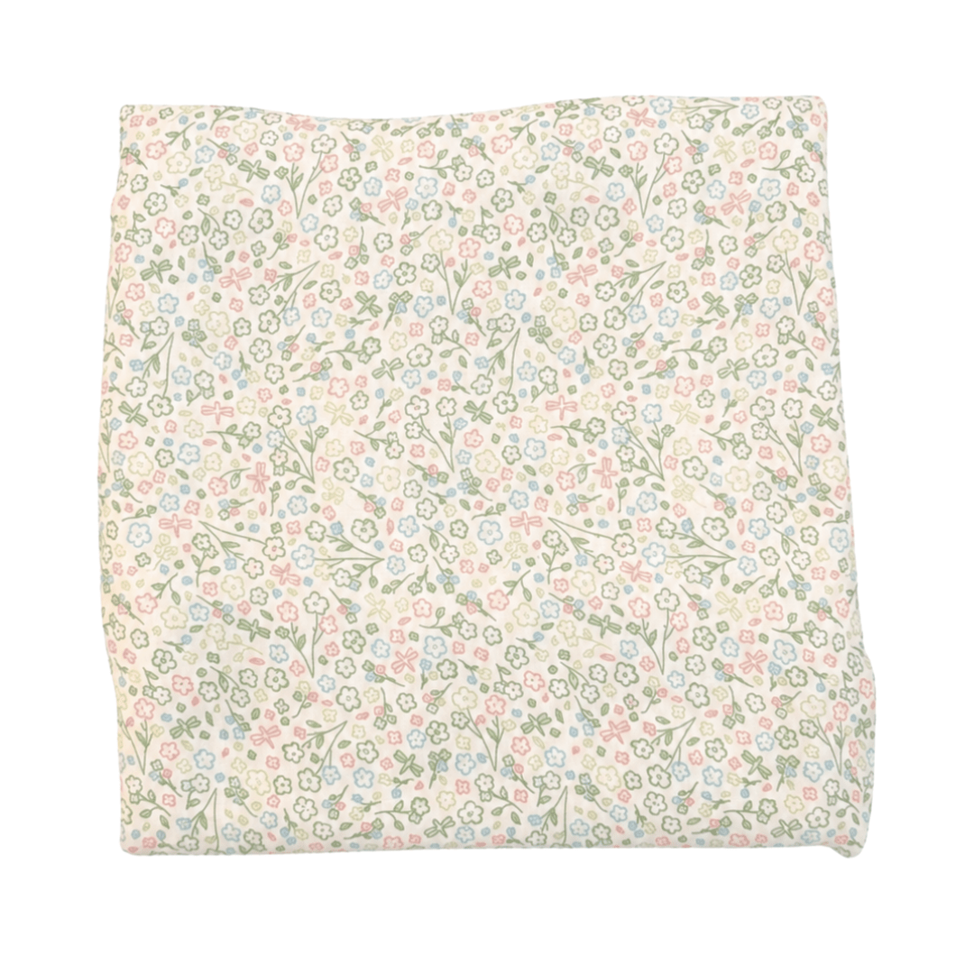 Bamboo Muslin Swaddle Blanket - Bloom By The Pond - Dear Perli