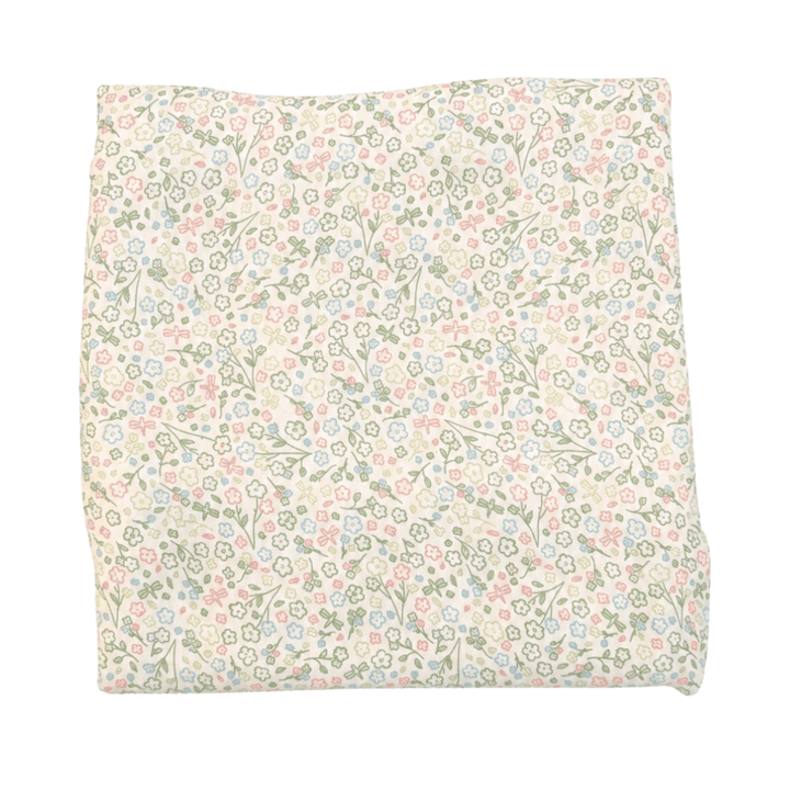 Bamboo Muslin Swaddle Blanket - Bloom By The Pond - Dear Perli