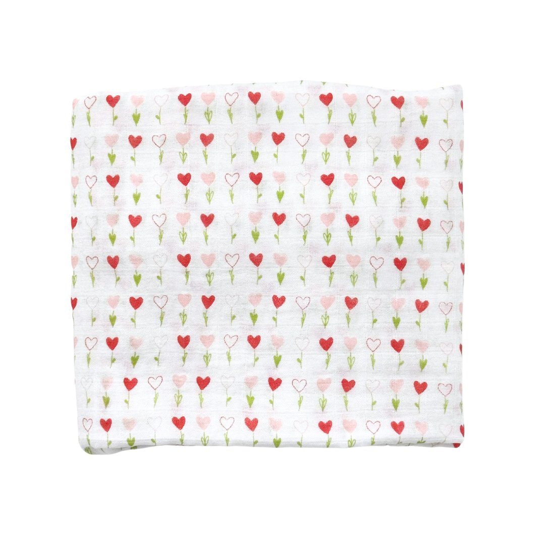 Bamboo Muslin Swaddle Blanket in Baby Ballers - Dear Perli