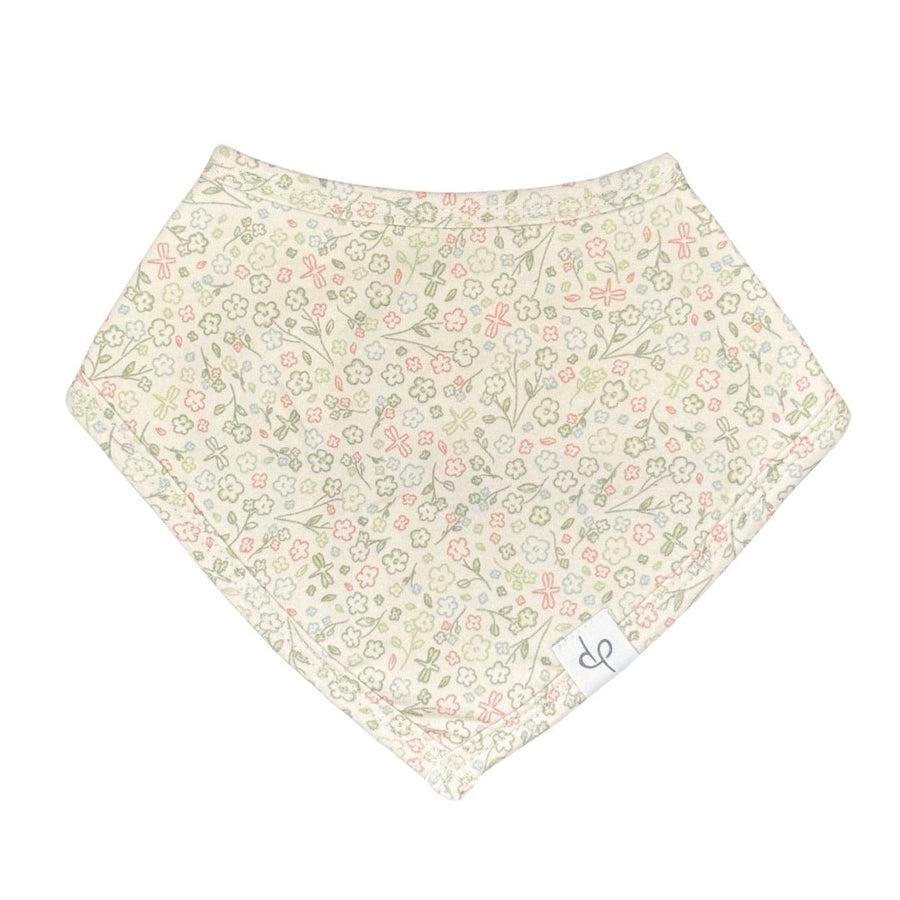 Bandana Bib in Bloom By The Pond - Dear Perli