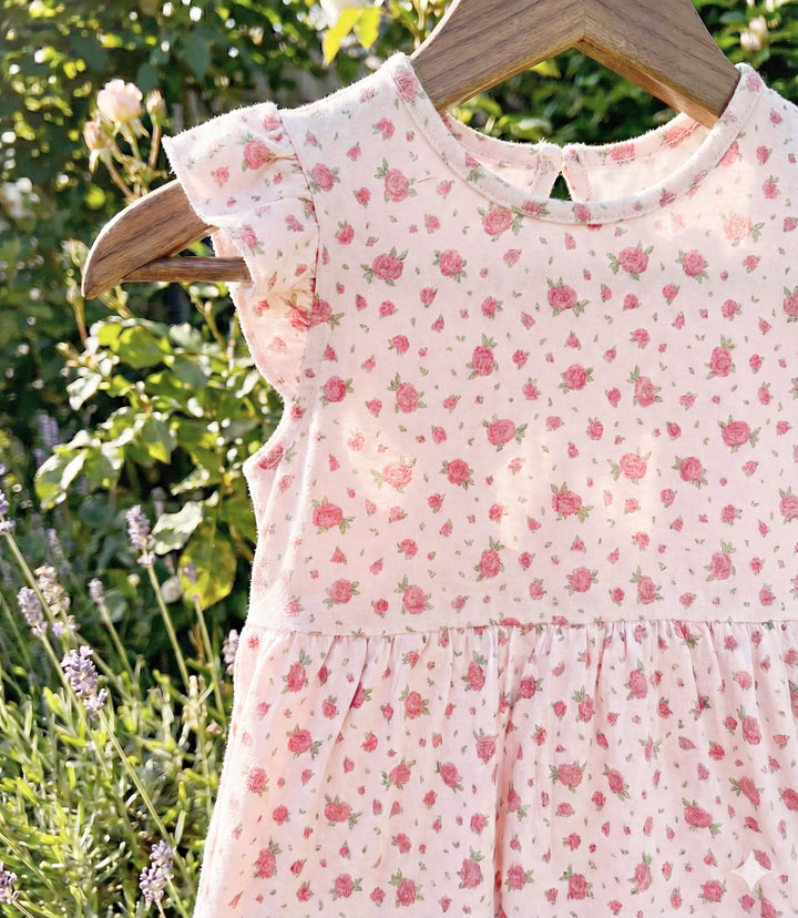 Bodysuit Dress in Rosie Posie - Dear Perli