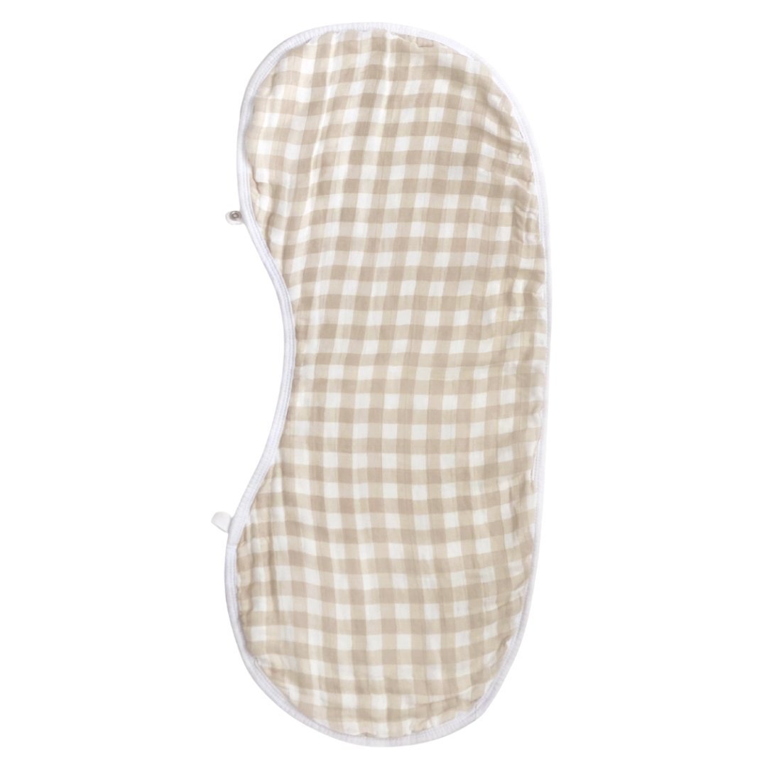 Burp Cloth Bib - Gingham - Dear Perli