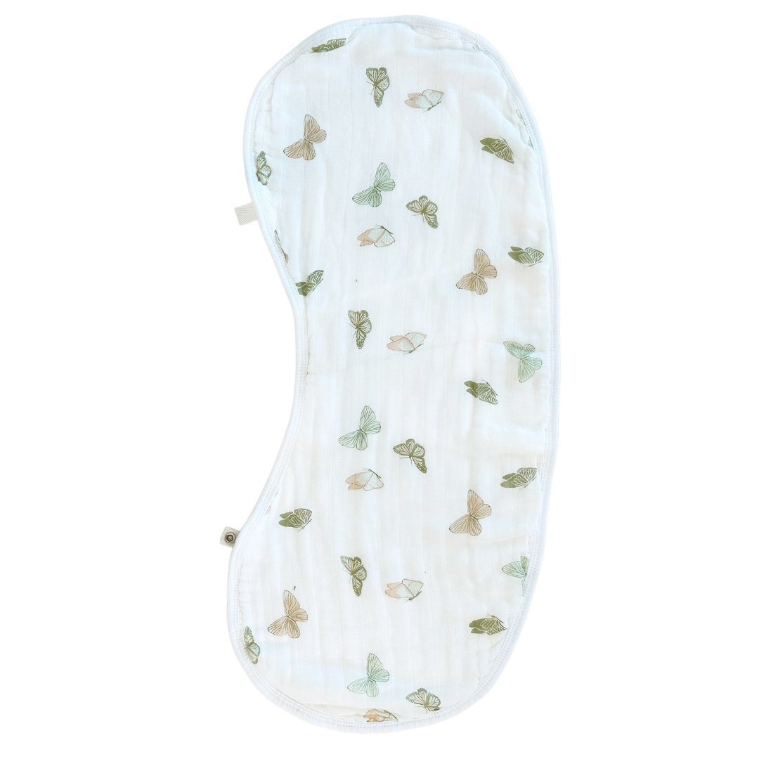 Burp Cloth Bib in Baby Ballers - Dear Perli