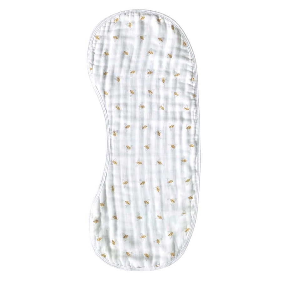 Burp Cloth Bib in Busy Bees - Dear Perli