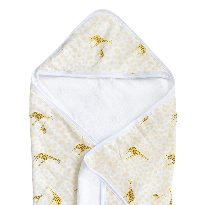 Hooded Towel in Baby Ballers - Dear Perli