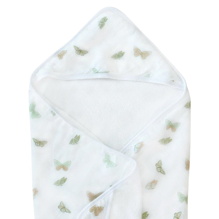 Hooded Towel in Baby Ballers - Dear Perli