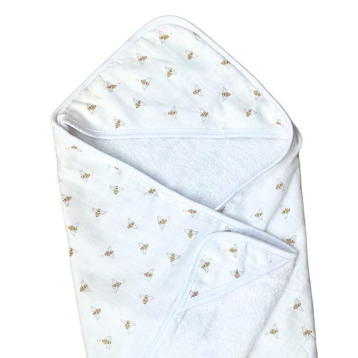 Hooded Towel in Baby Ballers - Dear Perli