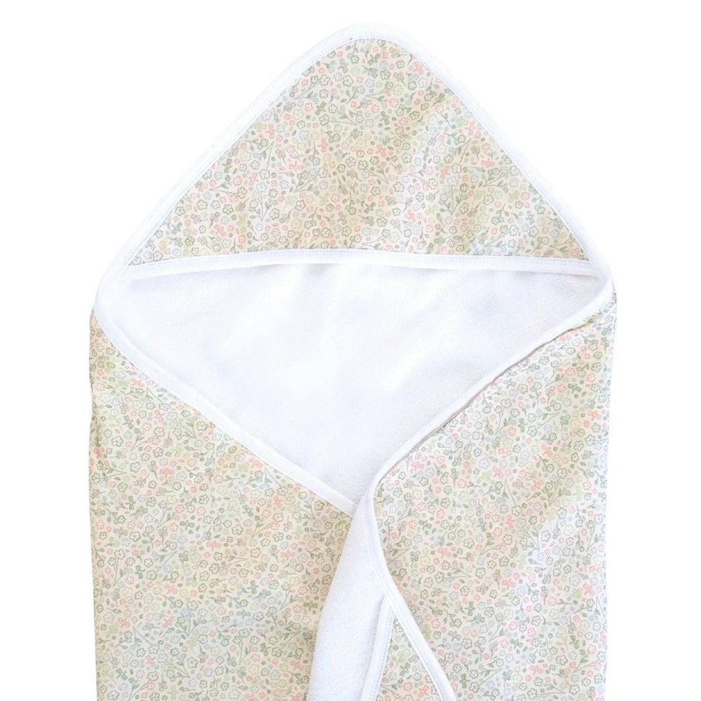 Hooded Towel in Bloom By The Pond - Dear Perli