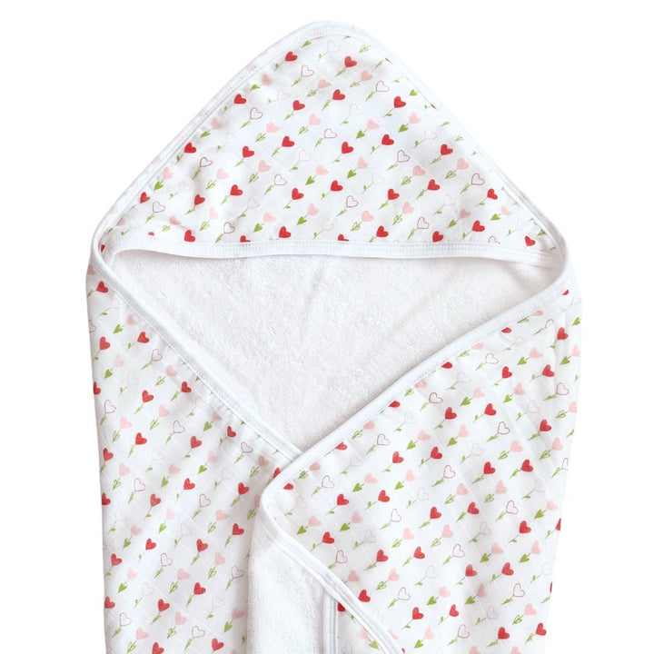 Hooded Towel in Busy Bees - Dear Perli