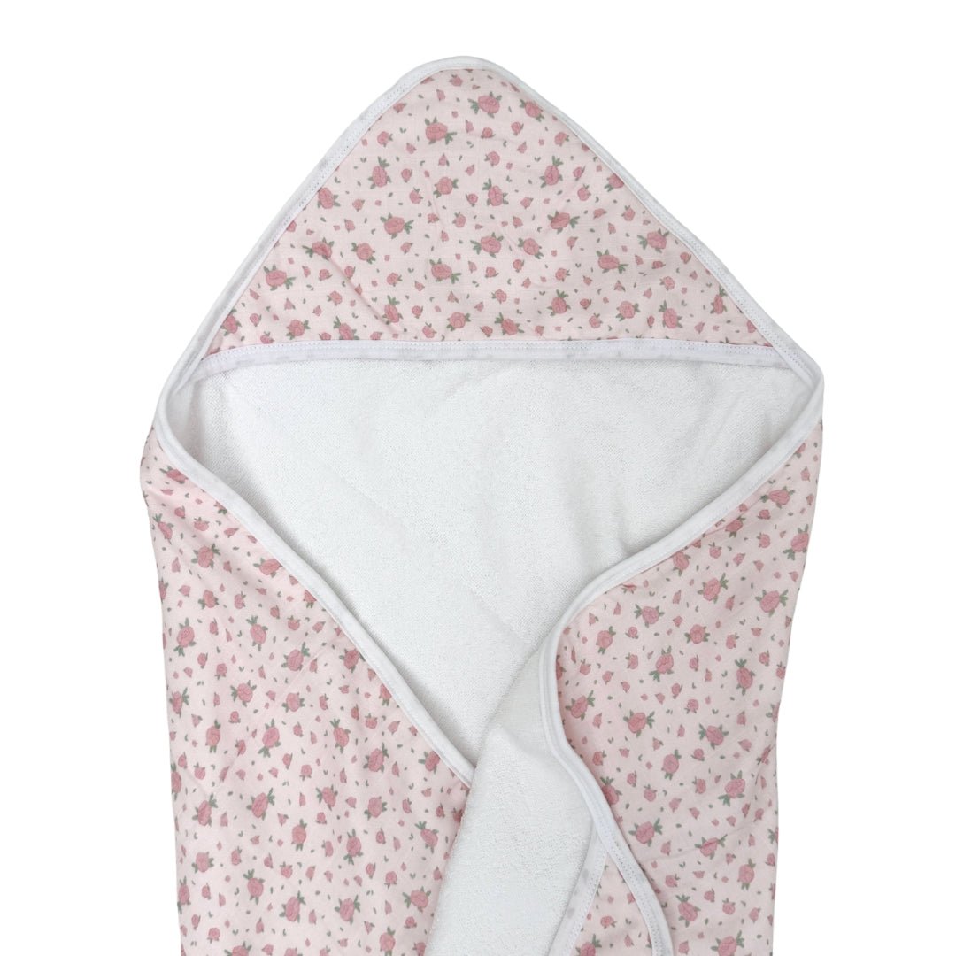 Hooded Towel in Rosie Posie - Dear Perli