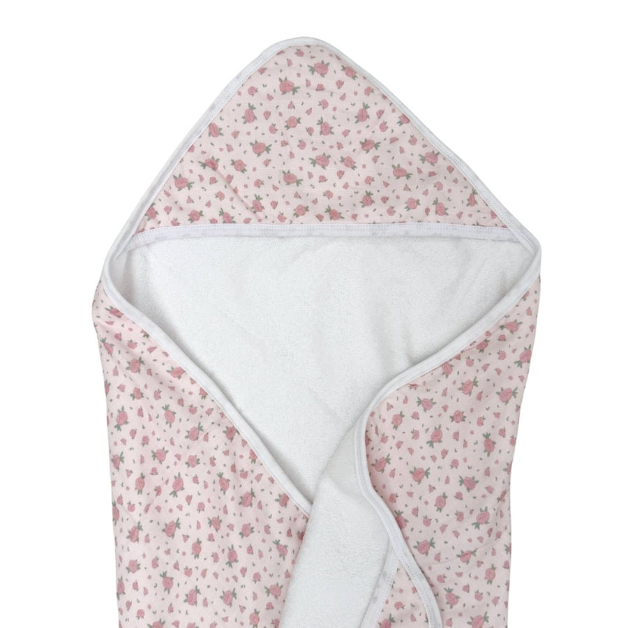 Hooded Towel in Rosie Posie - Dear Perli