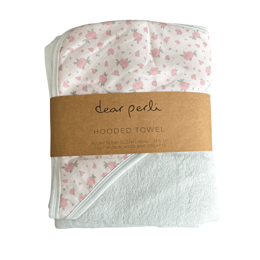 Hooded Towel in Vintage Vroom - Dear Perli