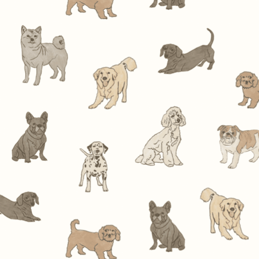 Men's Pajama Pants in Doggy Friends - Dear Perli