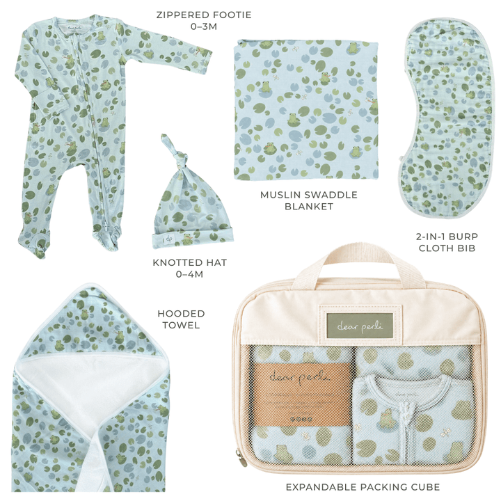 Ribbits By The Pond Gift Set - Dear Perli