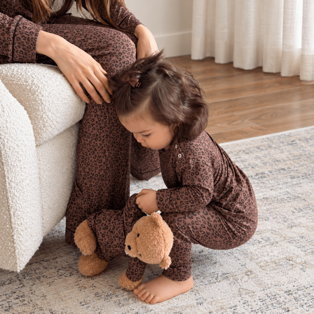 Teddy Plush Toy: Chocolate Leopard - Dear Perli