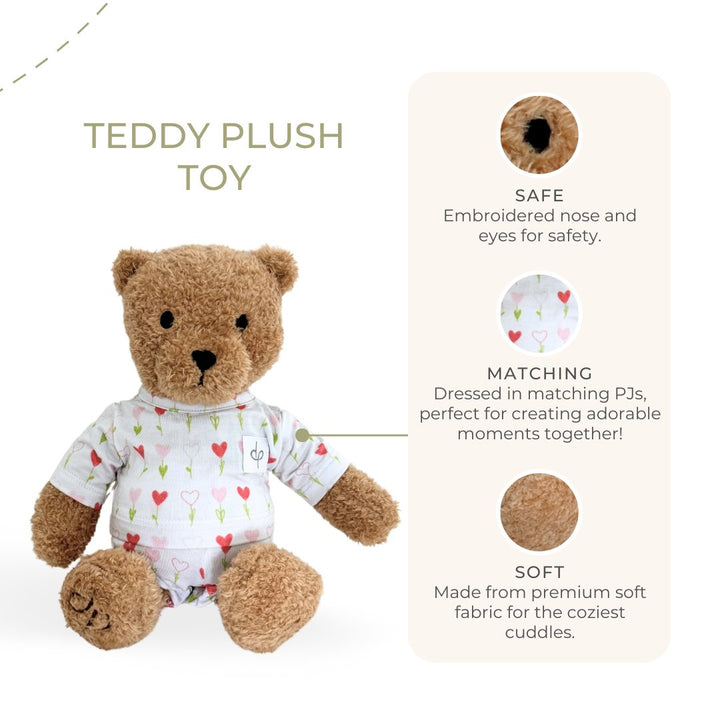 Teddy Plush Toy: Growing Love - Dear Perli