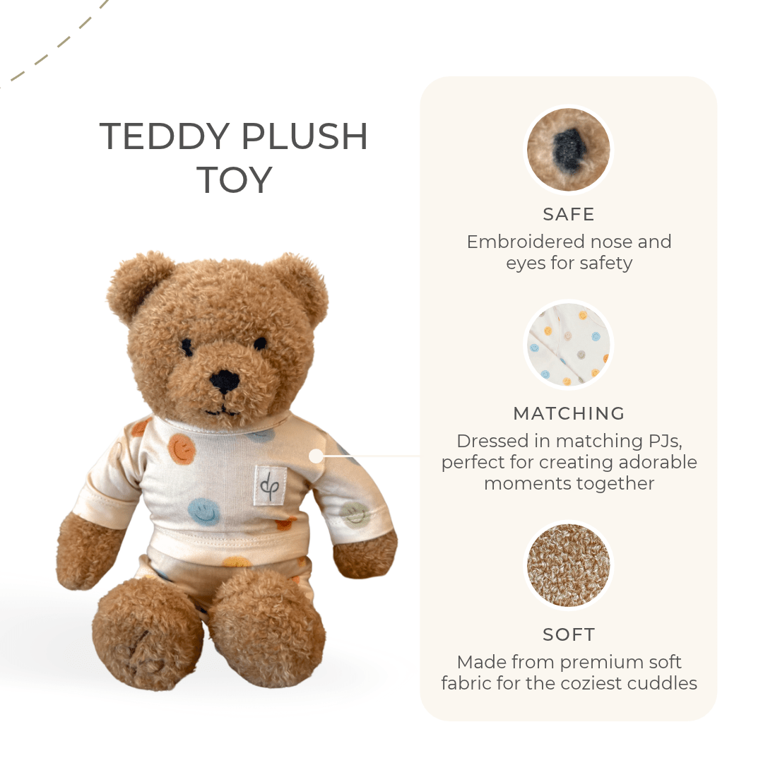 Teddy Plush Toy: Smiley Days - Dear Perli