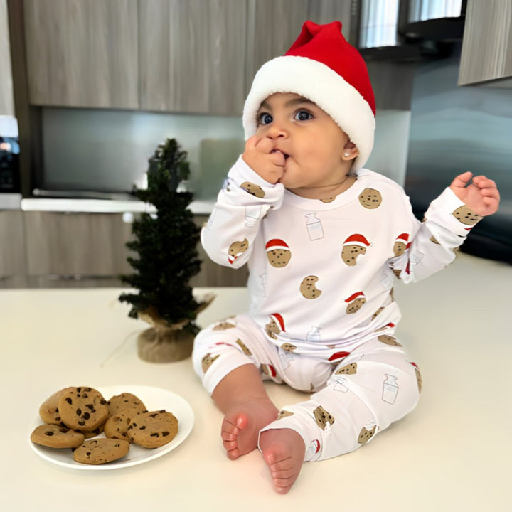 Toddler Pajama Set in Cookie Craze Christmas Edition - Dear Perli