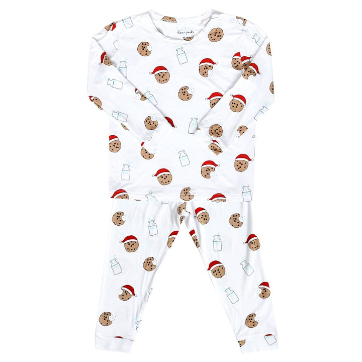 Toddler Pajama Set in Cookie Craze Christmas Edition - Dear Perli