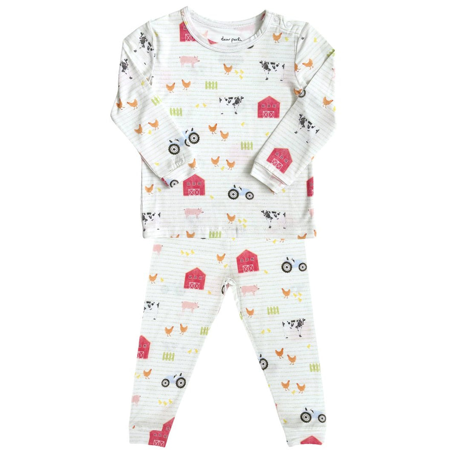 Toddler Pajama Set in Farm & Co. - Dear Perli