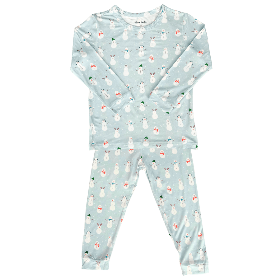 Toddler Pajama Set in Frosted Friends - Dear Perli
