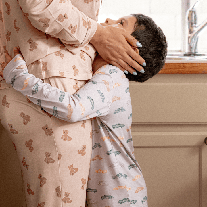 Toddler Pajama Set in Vintage Vroom - Dear Perli