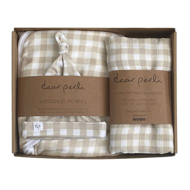 *PRE-ORDER* Gingham- Welcome Baby Gift - Dear Perli