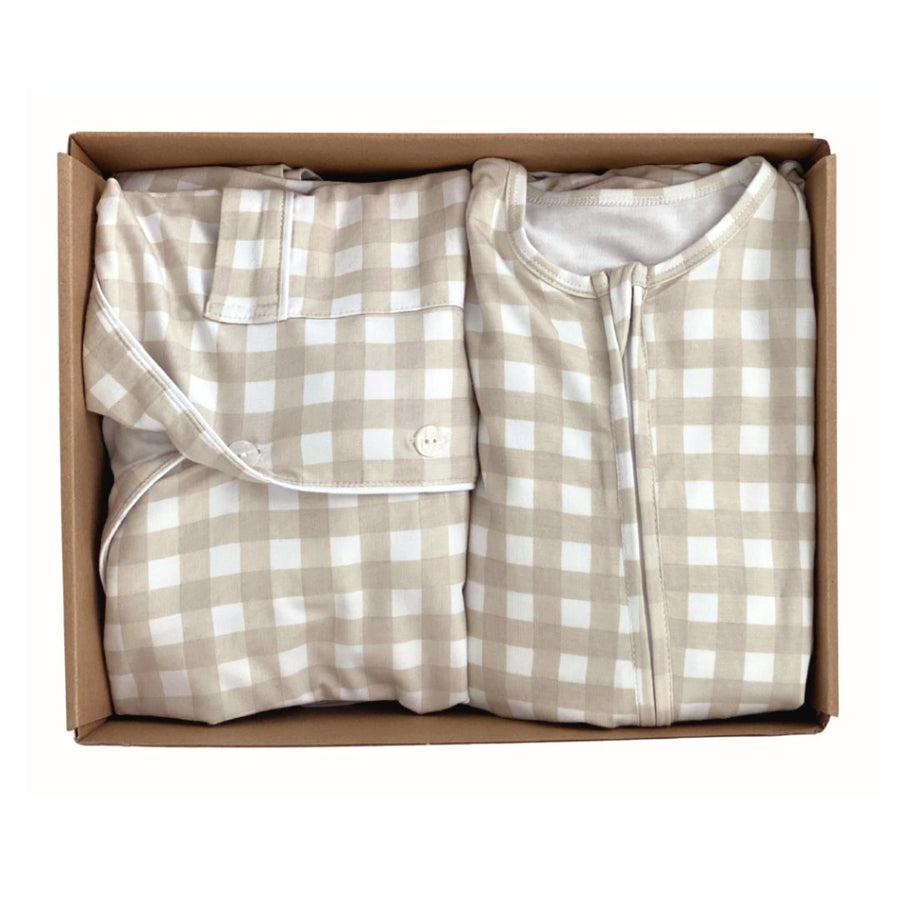 *PREORDER* Mommy & Me Matching Set in Gingham- Gift Box - Dear Perli