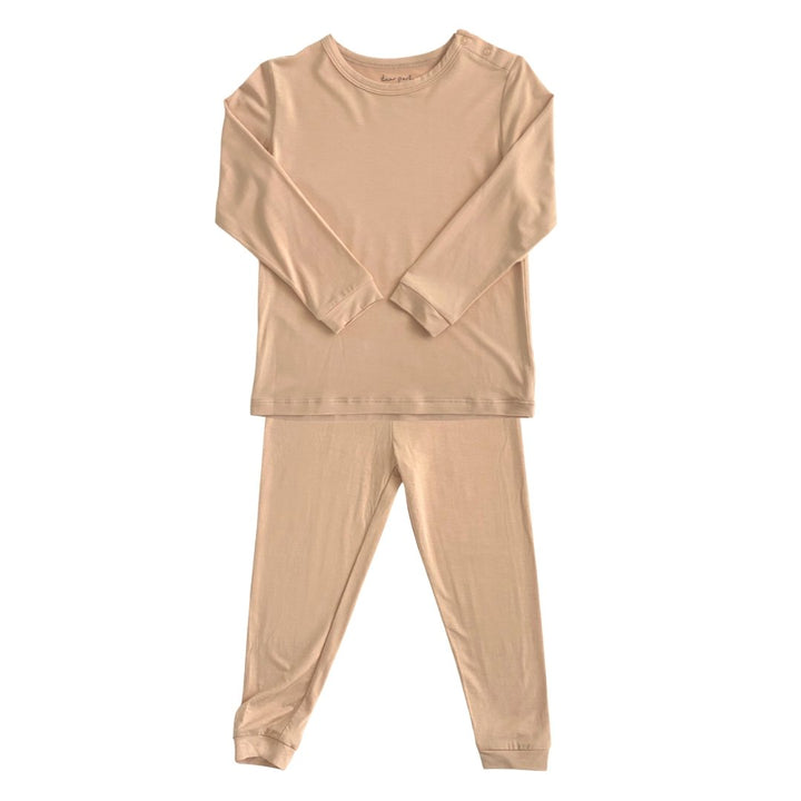 Toddler Pajama Set in Apricot - Dear Perli