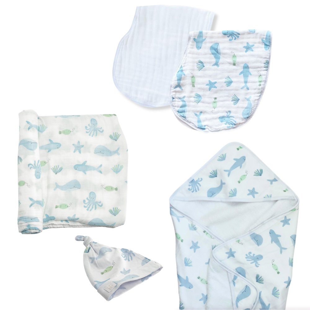 Under the Sea- Welcome Baby Gift Box - Bundled Baby